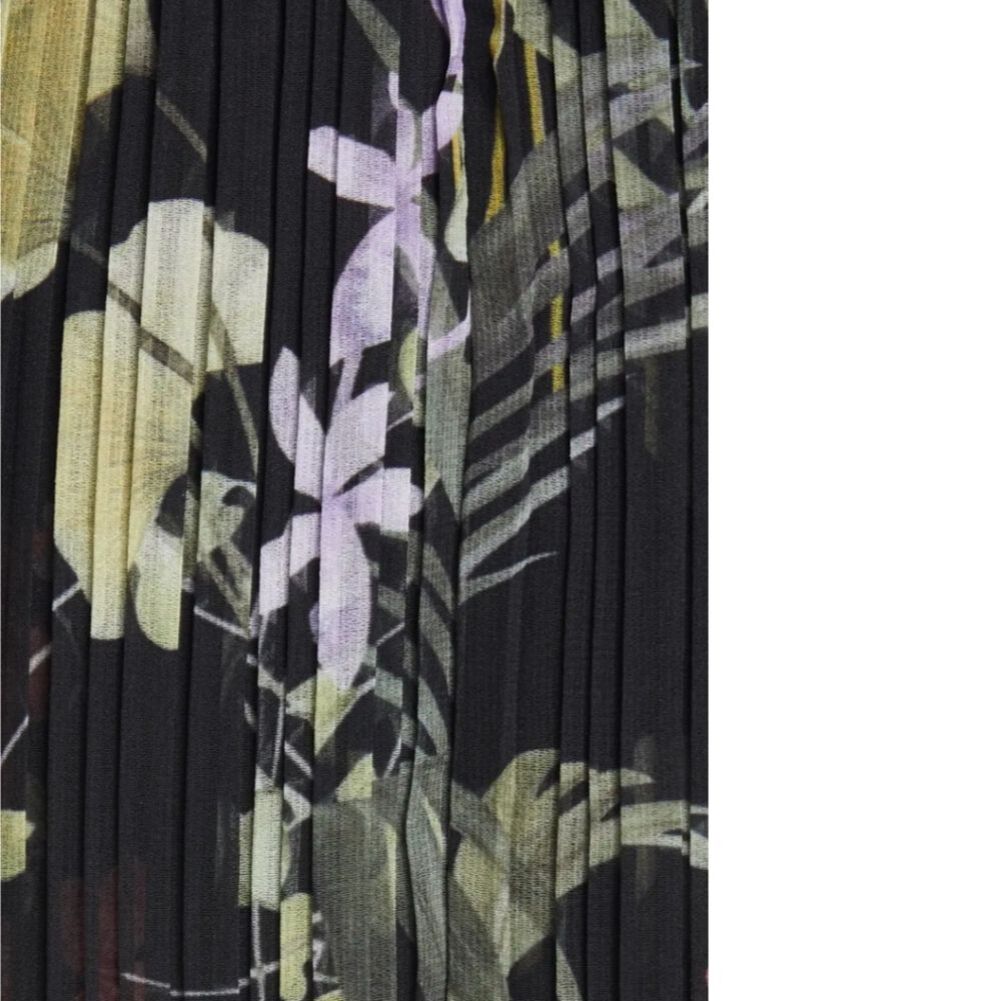 🍒NWOT🍒 TED BAKER TIERED PLEATED MIDI DRESS - Picture 11 of 13